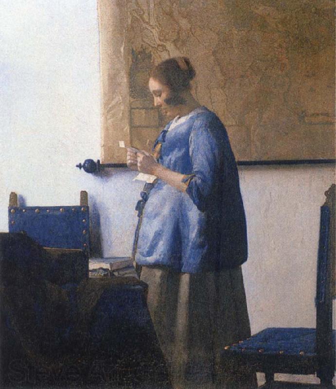 Johannes Vermeer Woman Reading a Letter Spain oil painting art